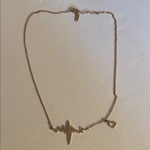 Heart rhythm necklace